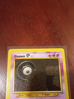 UNOWN C - 57/105 - Neo Destiny - Uncommon - Pokemon Card LP - Image 2