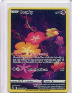 Comfey - GG14/GG70 - Pokemon Crown Zenith Galarian Gallery Holo Card NM - Image 1