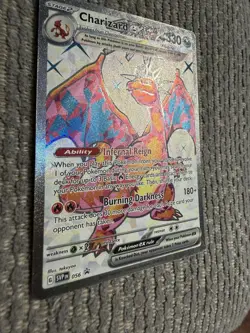 Charizard ex 056 Sv: Scarlet & Violet Promo Cards Holo. Near Mint - Image 3