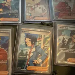 Pokemon TCG Paldea Evolved Trainer 6-Card Lot Full Art Foil EN 2023 - Image 3