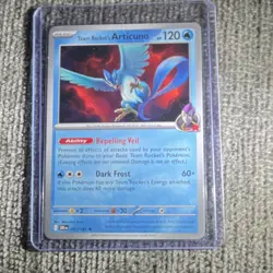 Pokemon Team Rocket's Articuno 051/182 DB1 Basic 120 HP Dark Frost TCG Card - Image 1