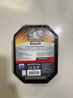 Pokemon Triple Whammy Tin Slaking 2024 Trading Card Game Tin - Image 2