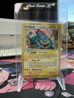 2006 EX - Dragon Frontiers Feraligatr #2 Delta Species Holo Pokemon Card - Image 1
