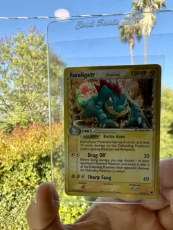 2006 EX - Dragon Frontiers Feraligatr #2 Delta Species Holo Pokemon Card - Image 2