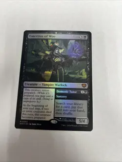 Emeritus Of Woe Foil Card #0080 MTG LP - Image 1