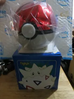 Burger King 1998 Pokemon togepi 23k Gold Plated Trading Card Pokeball Sealed - Image 1