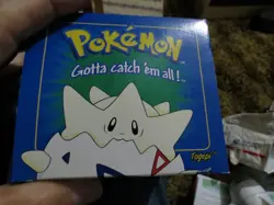 Burger King 1998 Pokemon togepi 23k Gold Plated Trading Card Pokeball Sealed - Image 2
