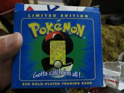Burger King 1998 Pokemon togepi 23k Gold Plated Trading Card Pokeball Sealed - Image 3
