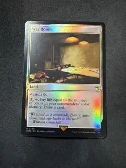 War Room Foil #330 (LP) Doctor Who WHO Magic MTG - Image 1