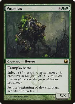 Putrefax 1x FOIL MtG FOIL Scars of Mirrodin SP/NM - Image 1
