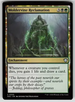 Moldervine Reclamation Uncommon Commander: Secrets of Strixhaven 320 MTG NM 2026 - Image 1