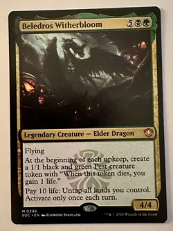 Beledros Witherbloom Commander: Secrets of Strixhaven Regular - Image 1