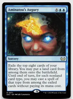 Aminatou's Augury #71 (NM) Duskmourn DSC Magic MTG - Image 1