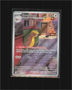 Gumshoos 153/132 Illustration Rare Mega Evolution Pokemon Near Mint - Image 1