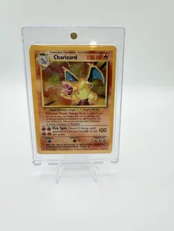Charizard 4/102 Holo Rare Base Set Unlimited Pokemon Worth Grading - Image 1