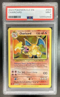 2023 Pokemon Classic Charizard & Ho Oh ex Deck #003/034 PSA 9 - Image 1