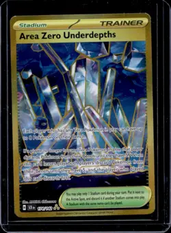 2024 Pokemon Stellar Crown Area Zero Underdepths Hyper Rare #174/142 - Image 1