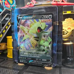 Tyranitar V Promo Battle Styles Pokemon TCG SWSH109 Sword & Shield Black Star - Image 2