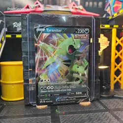 Tyranitar V Promo Battle Styles Pokemon TCG SWSH109 Sword & Shield Black Star - Image 3