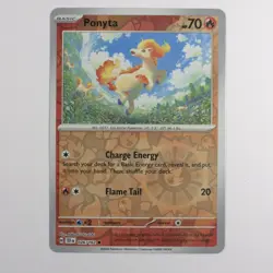 Pokemon - Ponyta - SV05: Temporal Forces - Reverse Holo - Image 1