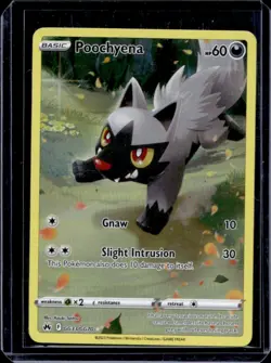 2023 Pokemon SWSH Crown Zenith Poochyena Galarian Gallery #GG33/GG70 - Image 1