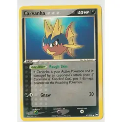 Pokemon Carvanha EX Power Keepers 47/108 Common EN - Image 1