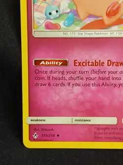 Pokemon Cleffa 131/214 - Unbroken Bonds - Uncommon - NM - Regular Non-Holo - Image 5