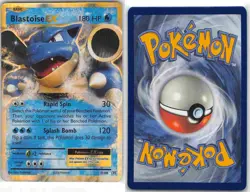 Blastoise EX 21/108 Holo Rare EX Evolutions Pokemon LP - Image 3
