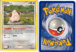 Cleffa 78/130 Common Diamond & Pearl Pokemon LP - Image 3