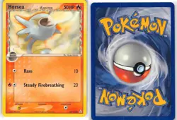 Horsea 66/110 Common Holon Phantoms Pokemon LP - Image 3
