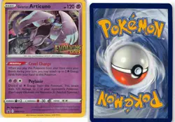 Galarian Articuno SWSH123 Promo SWSH Black Star Pokemon NM - Image 3