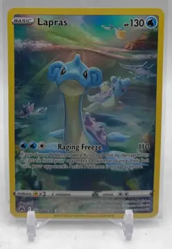 2023 Pokemon Sword & Shield Crown Zenith Lapras #GG05/GG70 Galarian Gallery - Image 1
