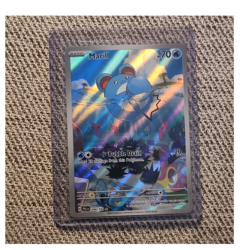 Pokemon Company Marill Illustration Rare 204/193 SV02 Holo English 70 HP Uki - Image 1