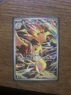 Pokemon Ethan's Typhlosion 190/182 Sv10: Destined Rivals Holo NM TCG - Image 1