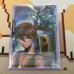 Gundam Alt Art Resource Card RP-001 BETA English Gundam TCG Card Game - Image 1