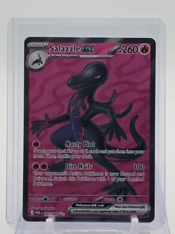 SALAZZLE EX 2026 POKEMON MEGA EVOLUTION PERFECT ORDER ULTRA RARE #101/088 Q3789 - Image 1