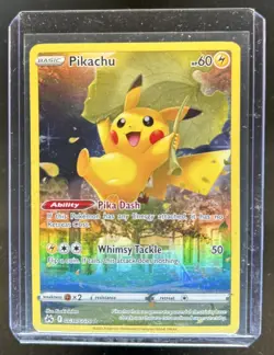 2023 Pokemon SWSH Crown Zenith Pikachu Galarian Gallery #GG30/GG70 - Image 1