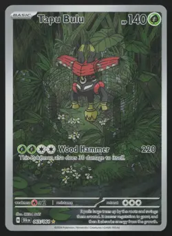 Tapu Bulu 065/064 Illustration Rare Shrouded Fable Pokemon English NM - Image 1