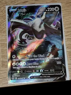 2022 Pokemon SWSH Silver Tempest Lugia V #186/195 - Image 1
