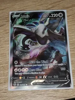 2022 Pokemon SWSH Silver Tempest Lugia V #186/195 - Image 2
