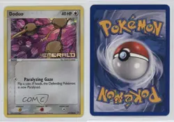 Doduo Reverse Foil Pokemon EX Emerald #45 2005 - Image 3