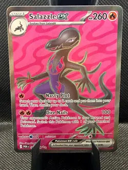 Salazzle ex 101/088 Ultra Rare Perfect Order Pokemon Near Mint - Image 1