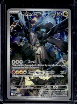 2025 Pokemon MEP Black Star Promos N's Zekrom #031 - Image 1