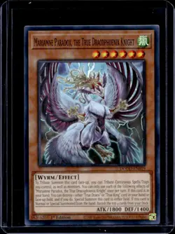 2020 Yu-Gi-Oh Mariamne Paradox, the True Dracophoenix Knight First #DOOD-EN019 - Image 1