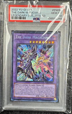 2022 YUGIOH! THE DARK MAGICIANS LEGENDARY DUELISTS: S3 #EN090 💎PSA 10 - Image 1