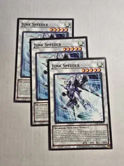 3x Junk Speeder 1st Edition Common L5DD-ENY35 Yu-Gi-Oh! - Image 1