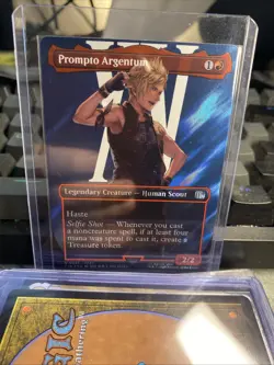 Prompto Argentum (Borderless) (Surge Foil) Final Fantasy Foil - Image 1
