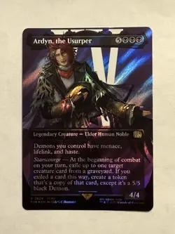 Ardyn, the Usurper (0524) (Borderless) (Surge Foil) Final Fantasy Foil - Image 1