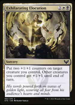 Exhilarating Elocution STX MTG 185/275 COMMON M/NM - Image 3