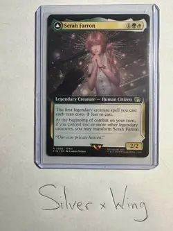 Serah Farron Extended Art x1, MTG, Magic the Gathering, Final Fantasy, FIN, NM - Image 1